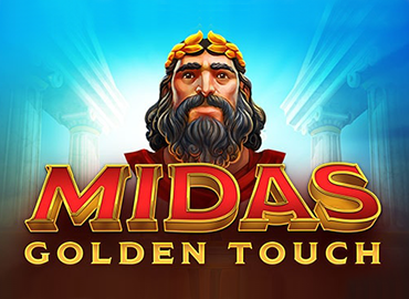 Игровой автомат Midas Golden Touch с королём Мидасом, золотыми символами и бонусными играми в Бро Казино